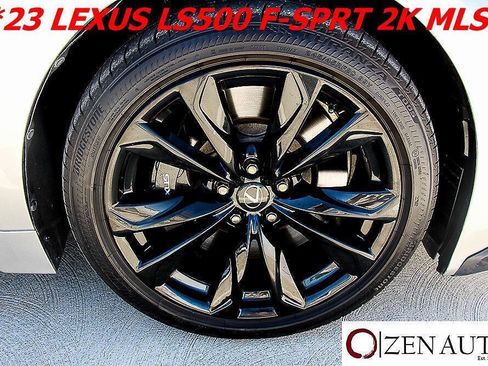 Used 2023 Lexus LS 500 F Sport w/ Cold Weather Package (CK) RWD image 57