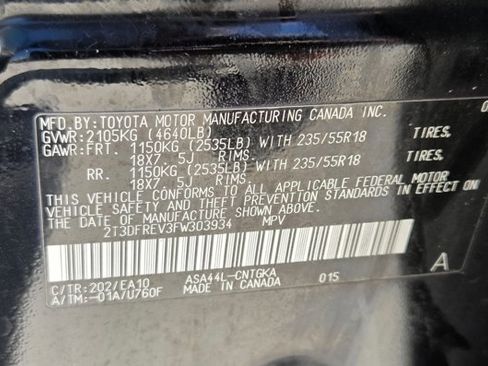 Used 2015 Toyota RAV4 Limited AWD/4WD image 22