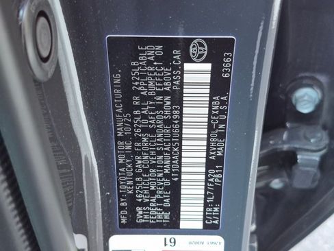 Used 2026 Toyota Camry LE w/ Convenience Package FWD image 24