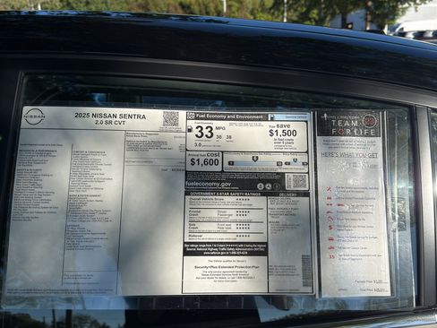 New 2025 Nissan Sentra SR image 12