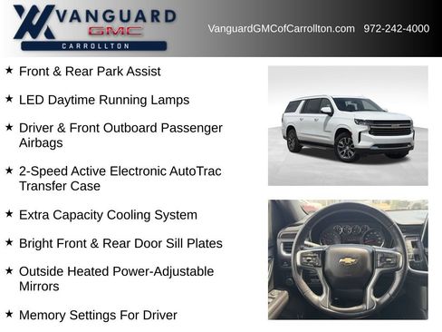 Used 2021 Chevrolet Suburban LT w/ LT Signature Package AWD/4WD image 18
