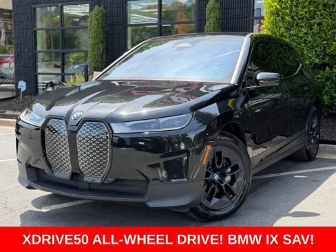 Used 2024 BMW iX xDrive50 AWD/4WD image 1