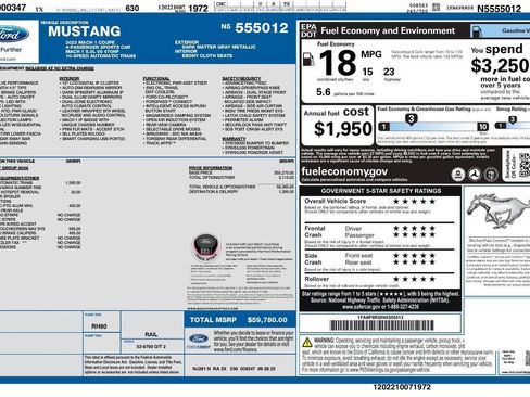 Used 2022 Ford Mustang Mach 1 RWD image 4