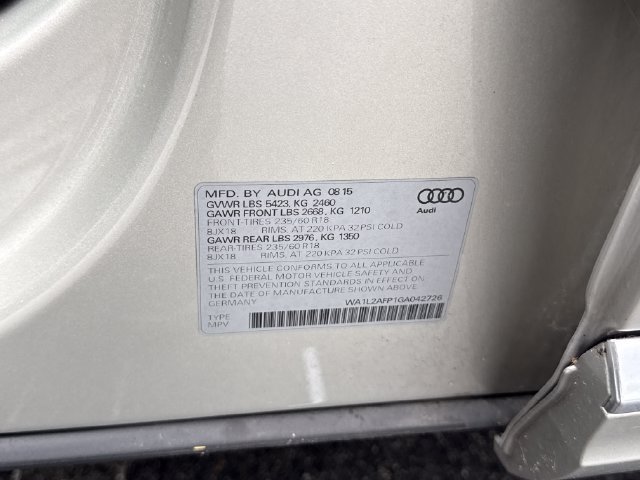 Used 2016 Audi Q5 2.0T Premium Plus w/ Technology Package AWD/4WD image 27