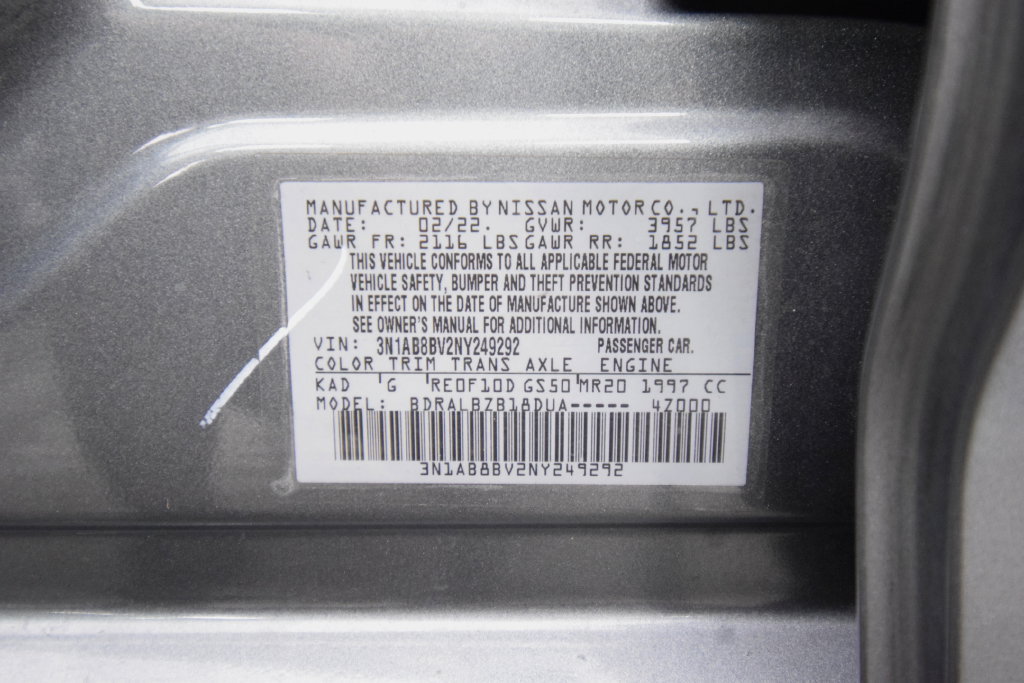 Used 2022 Nissan Sentra S w/ Lighting Package FWD image 22