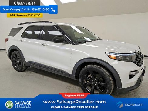 Used 2024 Ford Explorer ST-Line w/ Class IV Trailer Tow Package RWD image 5