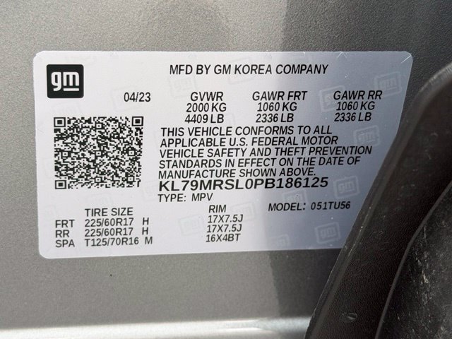 Certified 2023 Chevrolet TrailBlazer LT AWD/4WD image 22