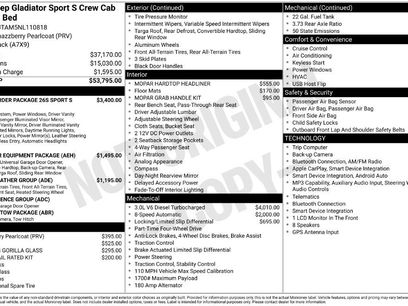 Used 2022 Jeep Gladiator Sport