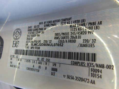 Used 2022 Lincoln Corsair Reserve image 22