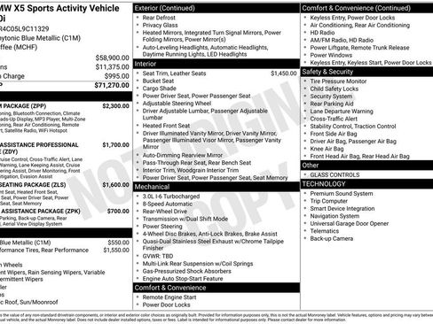 Used 2020 BMW X5 sDrive40i w/ Premium Package image 15