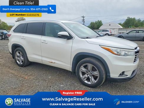 Used 2014 Toyota Highlander Limited AWD/4WD image 5