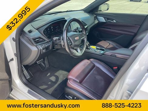 Used 2021 Cadillac CT4 V w/ Technology Package AWD/4WD image 13