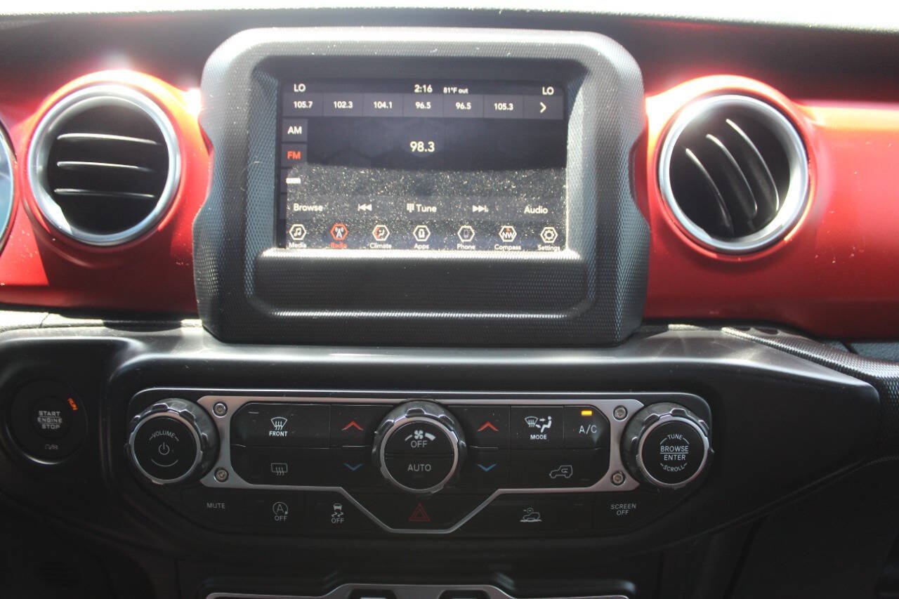 Used 2020 Jeep Gladiator Rubicon w/ LED Lighting Group AWD/4WD image 20