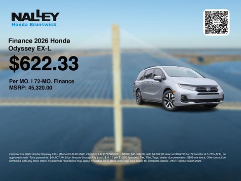 New 2026 Honda Odyssey EX-L image 7