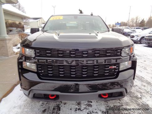 Used 2021 Chevrolet Silverado 1500 Custom Trail Boss w/ Midnight Edition image 24