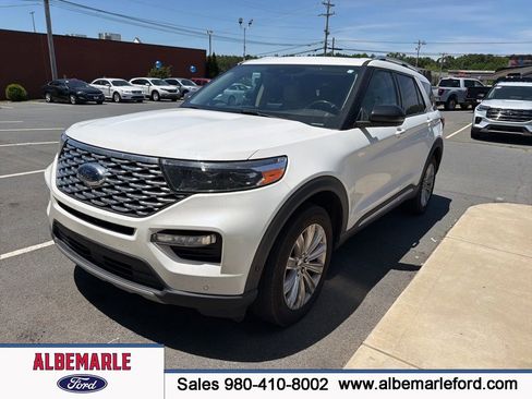 Used 2021 Ford Explorer Platinum w/ Equipment Group 601A AWD/4WD image 1