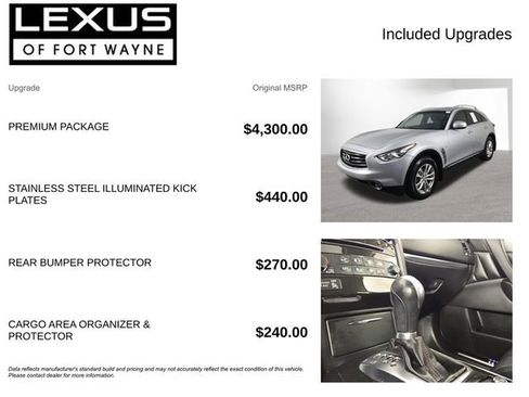 Used 2014 INFINITI QX70 AWD w/ Premium Package image 4