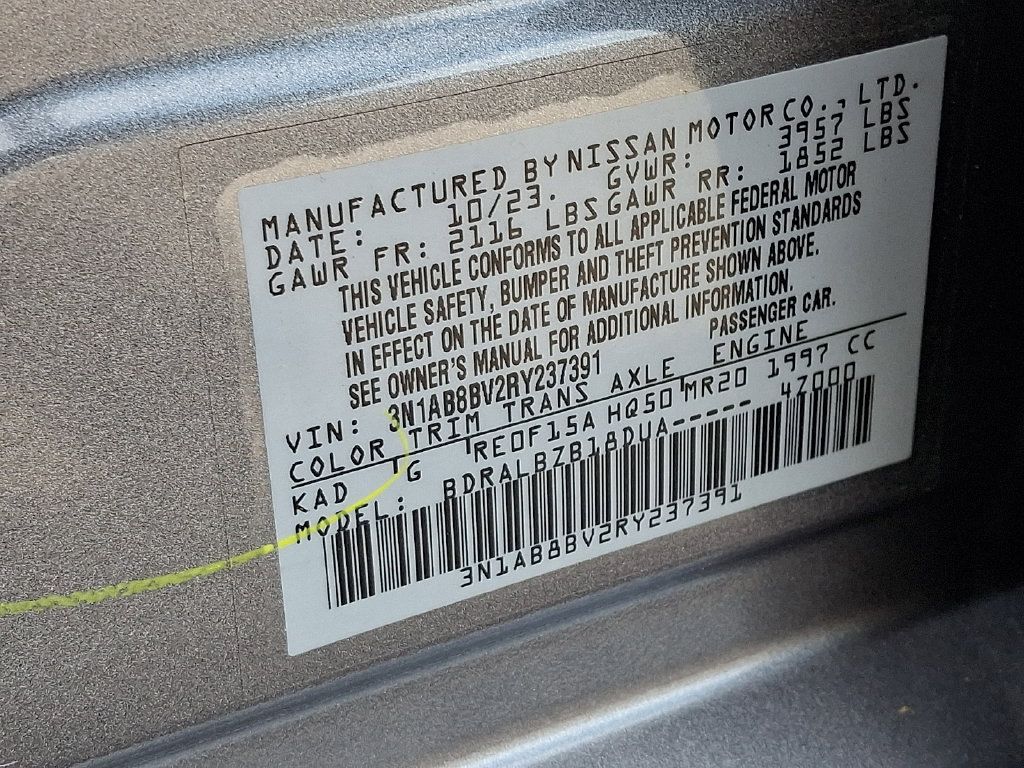 Certified 2024 Nissan Sentra S FWD image 26