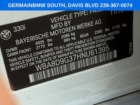 Used 2017 BMW 330i xDrive Sedan AWD/4WD image 26