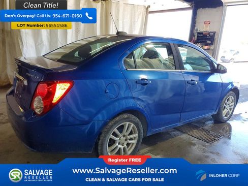 Used 2016 Chevrolet Sonic LT w/ Wheels and Fog Lamp Package FWD image 4