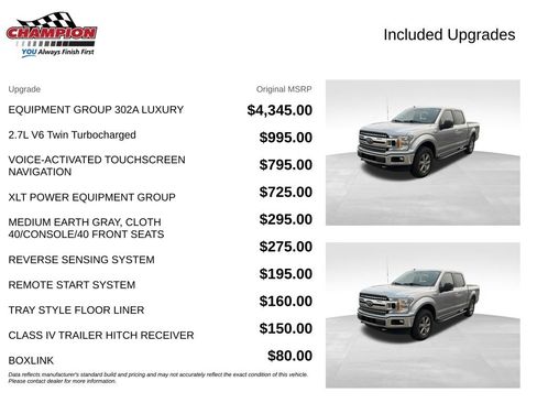 Used 2020 Ford F150 XLT w/ Equipment Group 302A Luxury AWD/4WD image 7