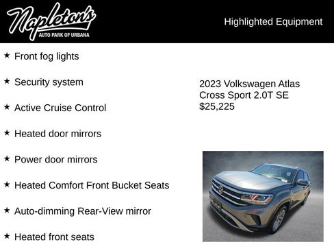 Used 2023 Volkswagen Atlas Cross Sport SE image 5