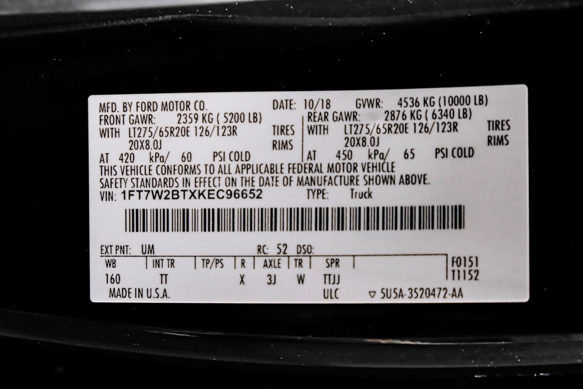 Used 2019 Ford F250 Limited w/ FX4 Off-Road Package AWD/4WD image 63