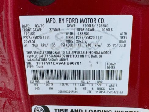 Used 2010 Ford F150 Lariat AWD/4WD image 32
