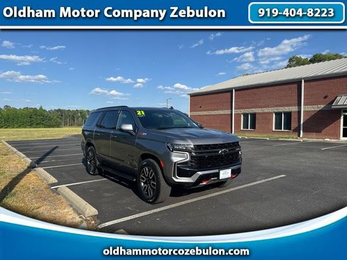 Used 2021 Chevrolet Tahoe Z71 w/ Luxury Package AWD/4WD image 1