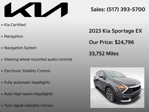 Used 2023 Kia Sportage EX image 5