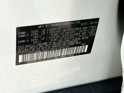 Used 2020 Subaru Outback Limited XT w/ Popular Package #2 image 43