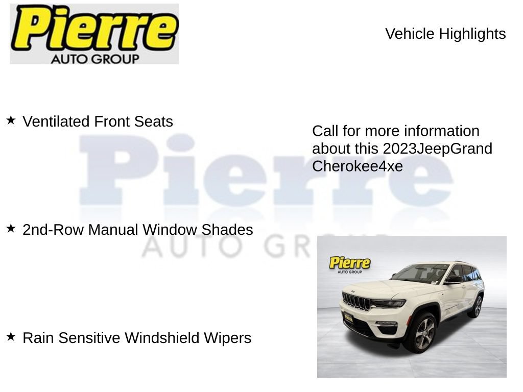 Used 2023 Jeep Grand Cherokee 4WD 4xe image 22