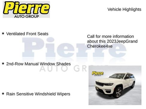 Used 2023 Jeep Grand Cherokee 4WD 4xe w/ Luxury Tech Group II image 22