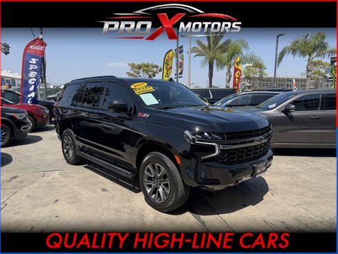 Used 2021 Chevrolet Tahoe Z71 w/ Rear Media and Nav Package AWD/4WD image 1