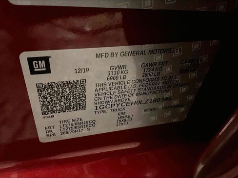 Used 2020 Chevrolet Silverado 1500 Custom Trail Boss image 33