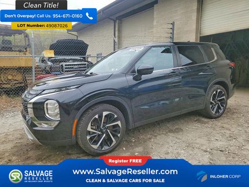 Used 2022 Mitsubishi Outlander SEL Black Edition image 1