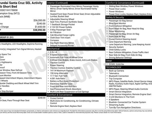 New 2027 Hyundai Santa Cruz SEL AWD/4WD image 18