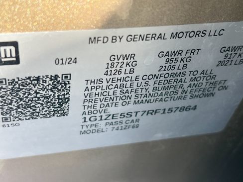 Used 2024 Chevrolet Malibu LT FWD image 27