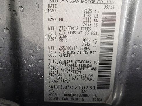 Used 2024 Nissan Rogue SV image 27