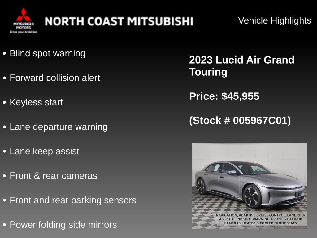 Used 2023 Lucid Air Grand Touring AWD/4WD image 2