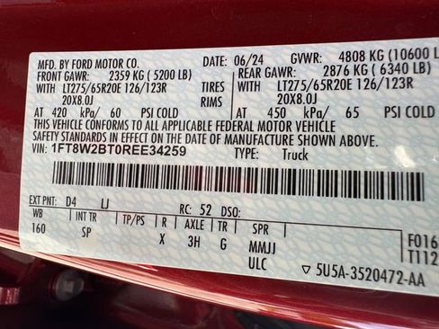 Certified 2024 Ford F250 King Ranch w/ FX4 Off-Road Package AWD/4WD image 34