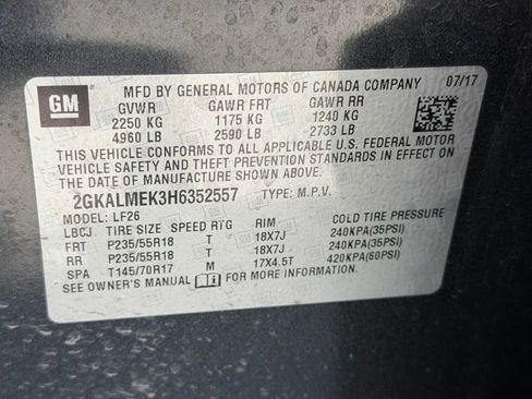 Used 2017 GMC Terrain SLE image 22