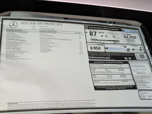 New 2025 Mercedes-Benz EQB 300 4MATIC image 20