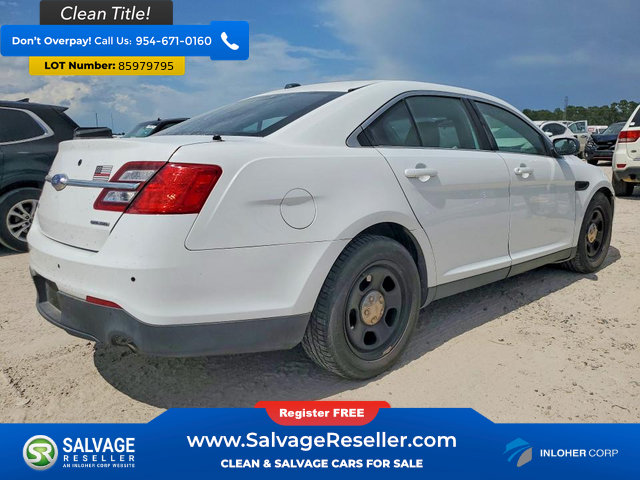 Used 2017 Ford Taurus Police Interceptor w/ Ready For The Road Package FWD image 4