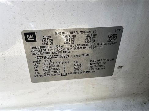 Used 2016 GMC Sierra 2500 2WD Double Cab w/ Sierra Convenience Package image 3