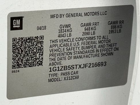 Used 2018 Chevrolet Malibu LS image 25