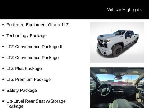 Used 2024 Chevrolet Silverado 2500 LTZ w/ LTZ Plus Package AWD/4WD image 8