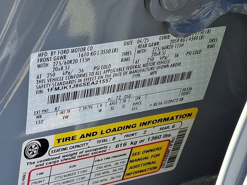 Certified 2025 Ford Expedition Max Active AWD/4WD image 32