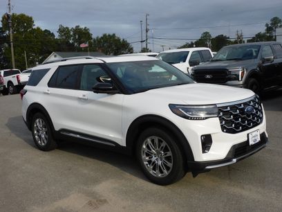 New 2025 Ford Explorer Platinum