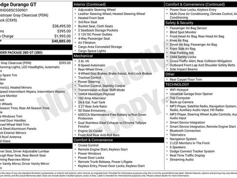 Used 2025 Dodge Durango GT RWD image 17